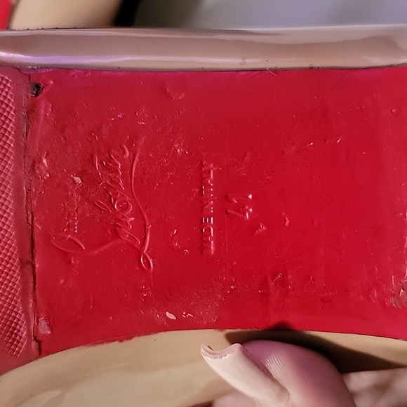 Christian Louboutin Balinodono Nude size 41 - Picture 6 of 11